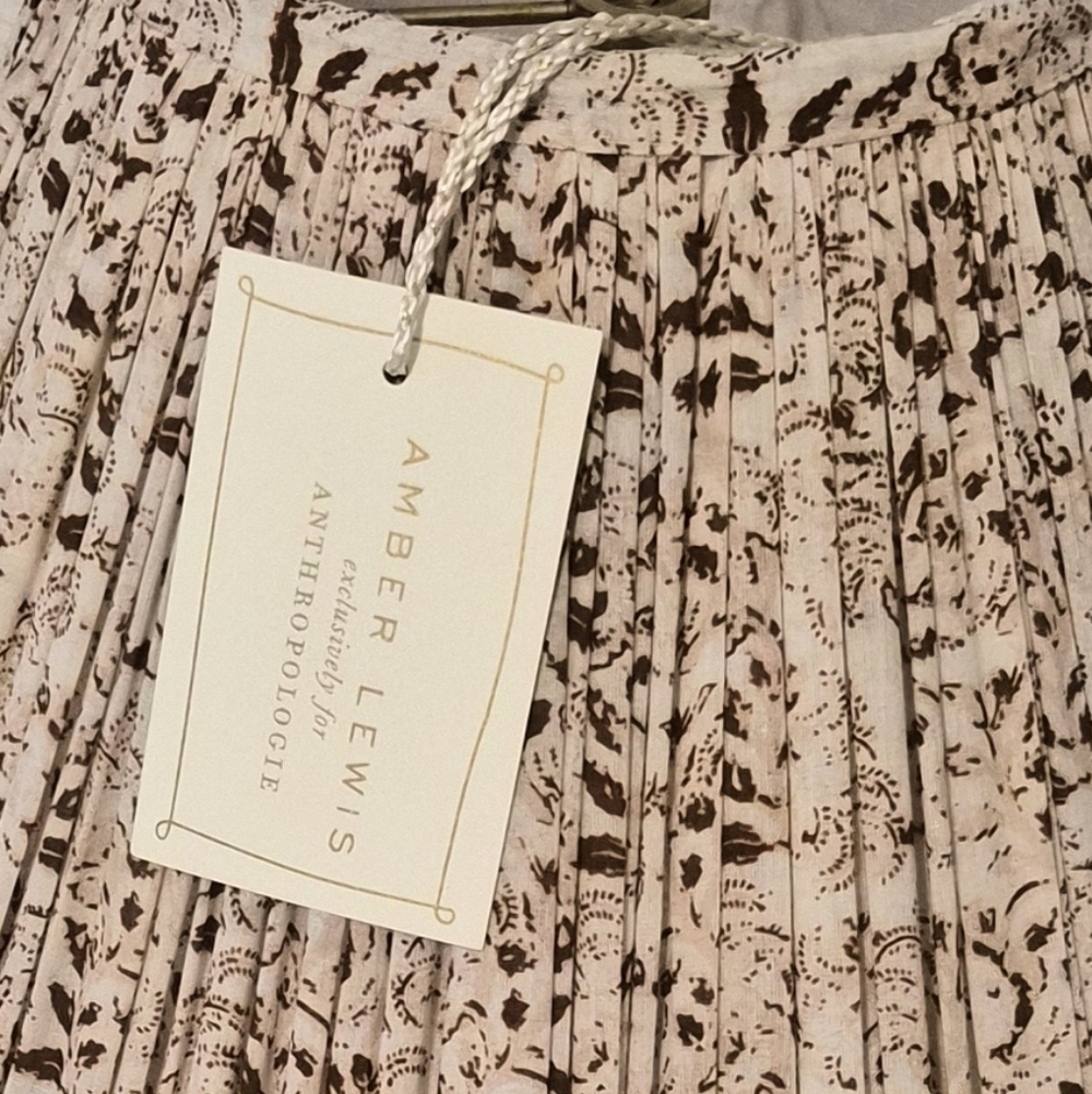 Amber Lewis X Anthropologie Pleated Lampshade